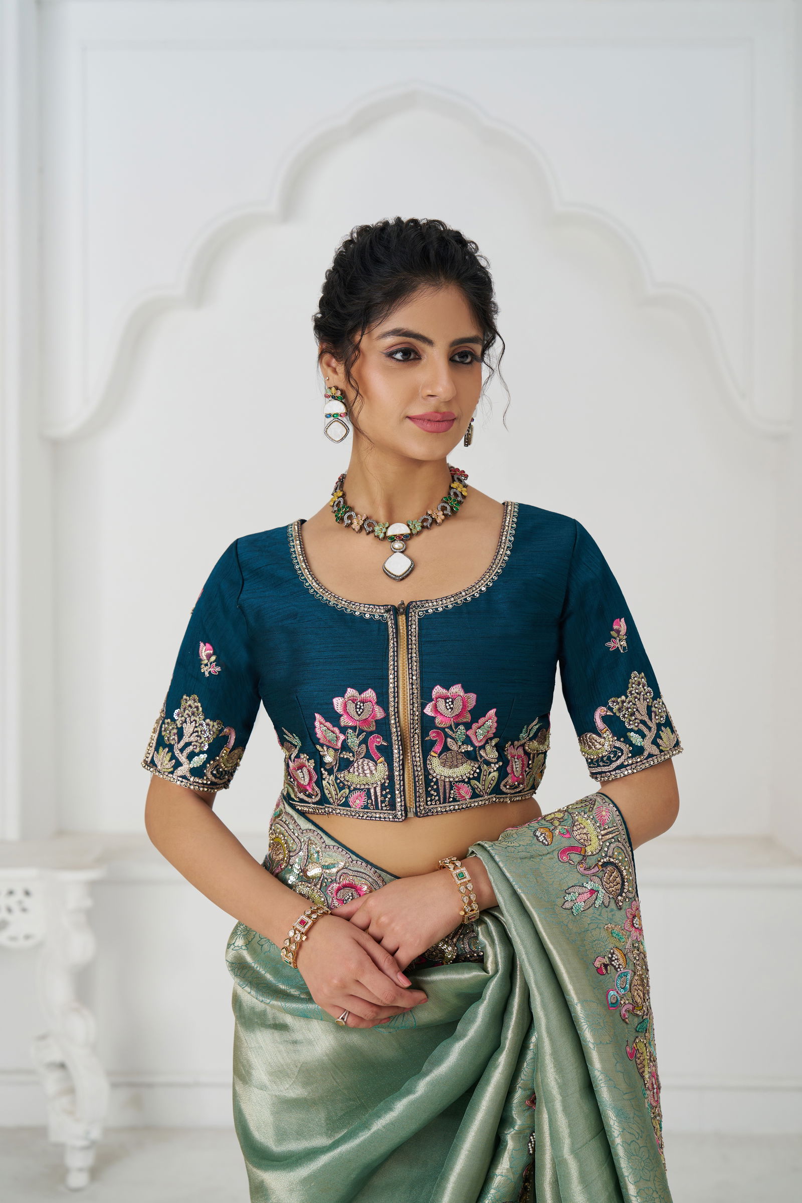 Kf 111 Green Color Pure Dola Viscouse Silk Saree Bulk Orders In India